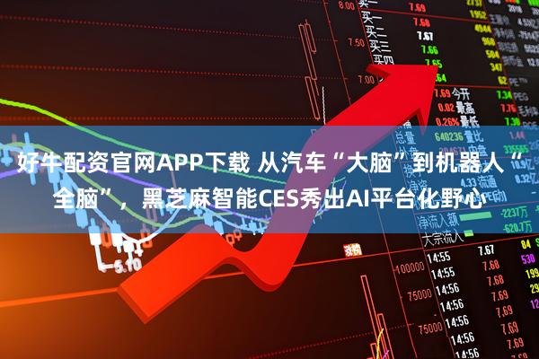 好牛配资官网APP下载 从汽车“大脑”到机器人“全脑”，黑芝麻智能CES秀出AI平台化野心